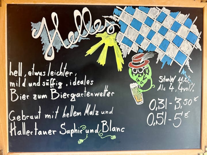 Hell yeah!!  So geht Helles...